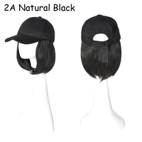 Thumbnail for Baseball Cap Short Hair Wig - LightsBetter