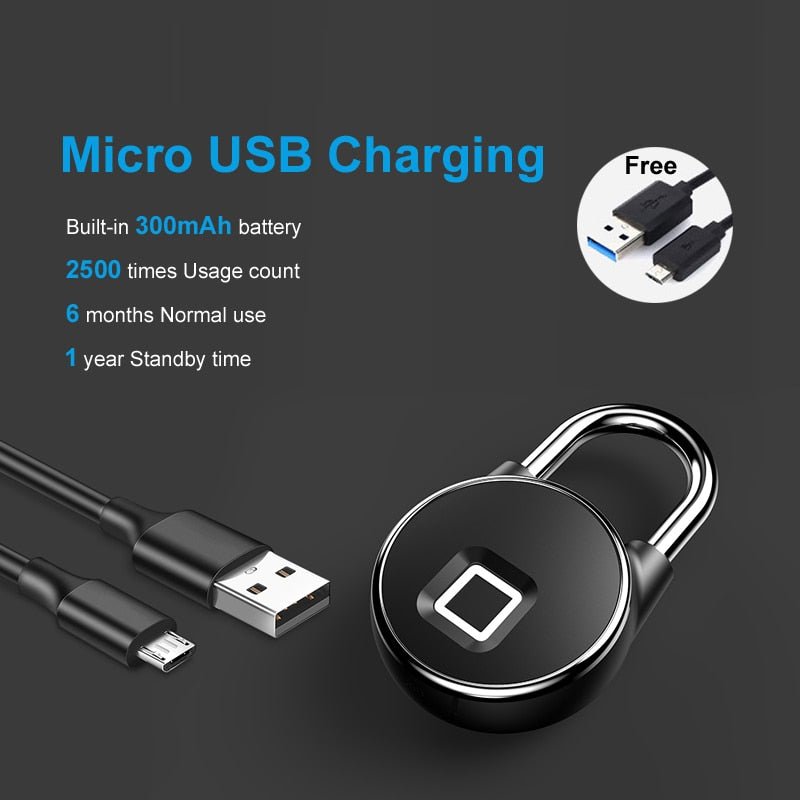Bluetooth Fingerprint Lock - LightsBetter