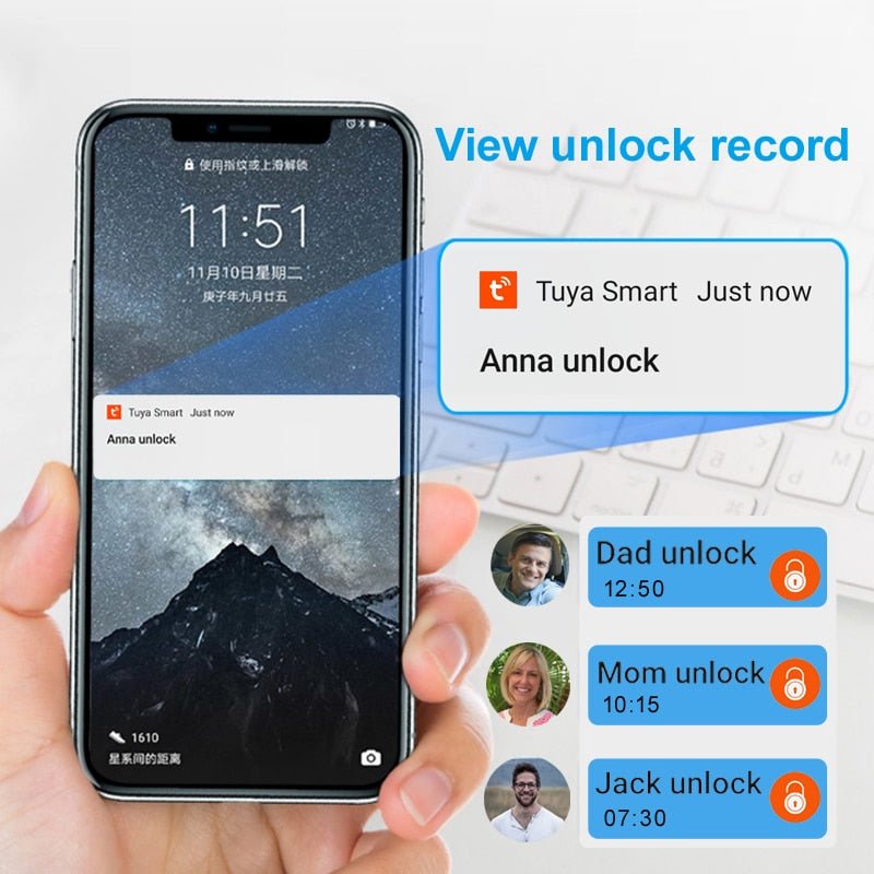 Bluetooth Fingerprint Lock - LightsBetter