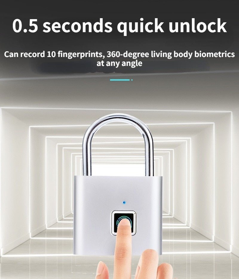 Bluetooth Fingerprint Lock - LightsBetter