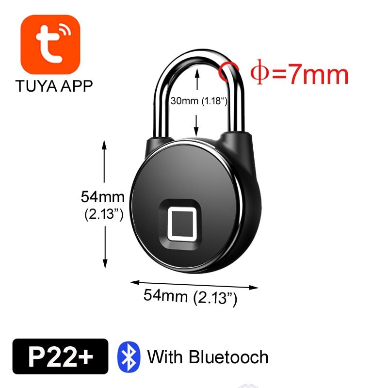 Bluetooth Fingerprint Lock - LightsBetter