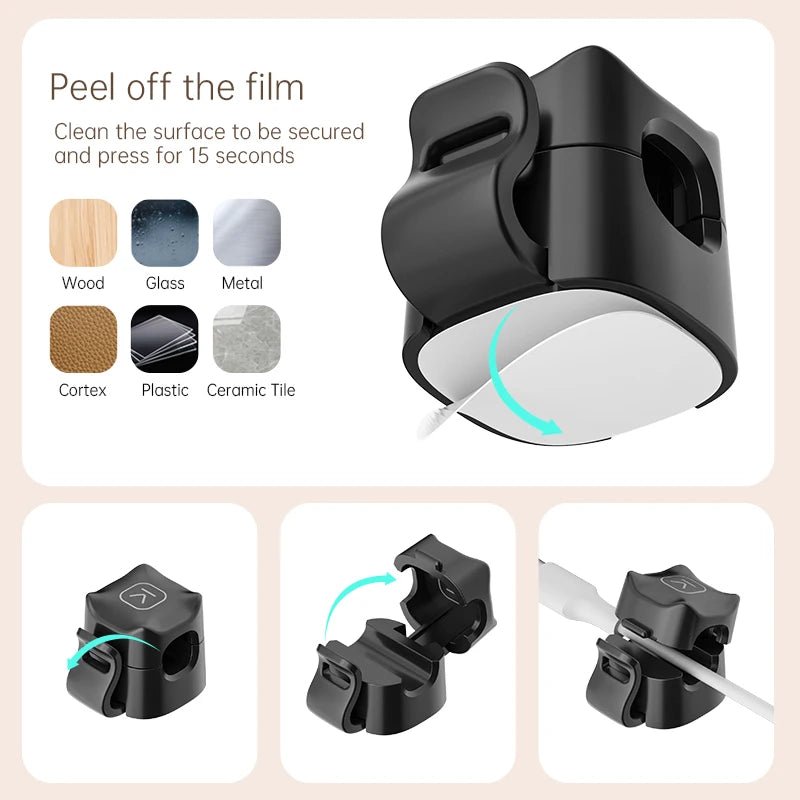 Cable Clips Holder - LightsBetter