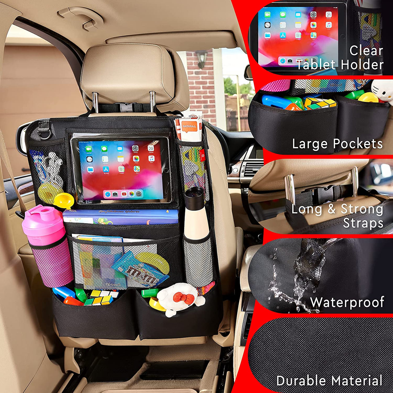 Car Backseat Organizer - LightsBetter