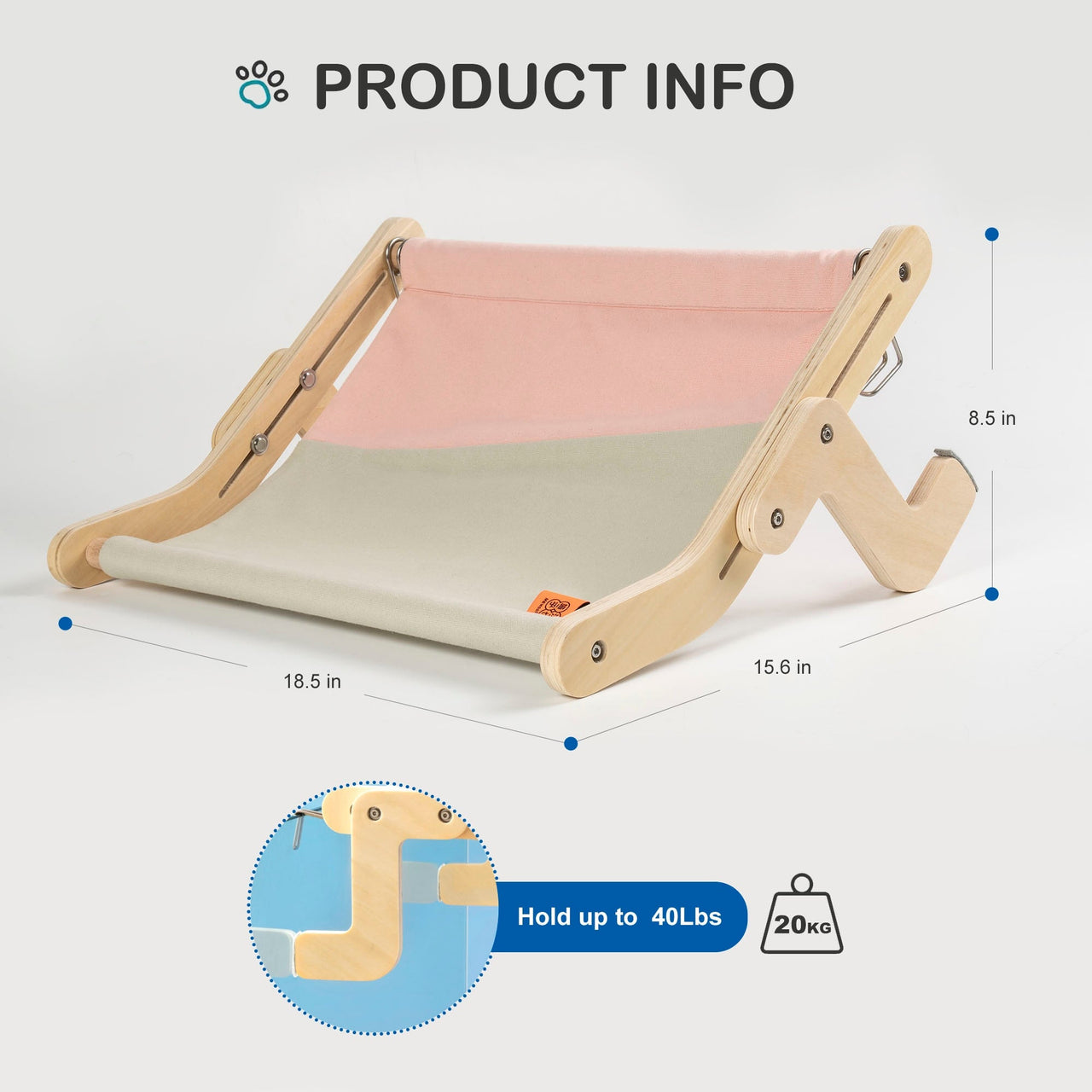 Cat Hanging Bed - LightsBetter