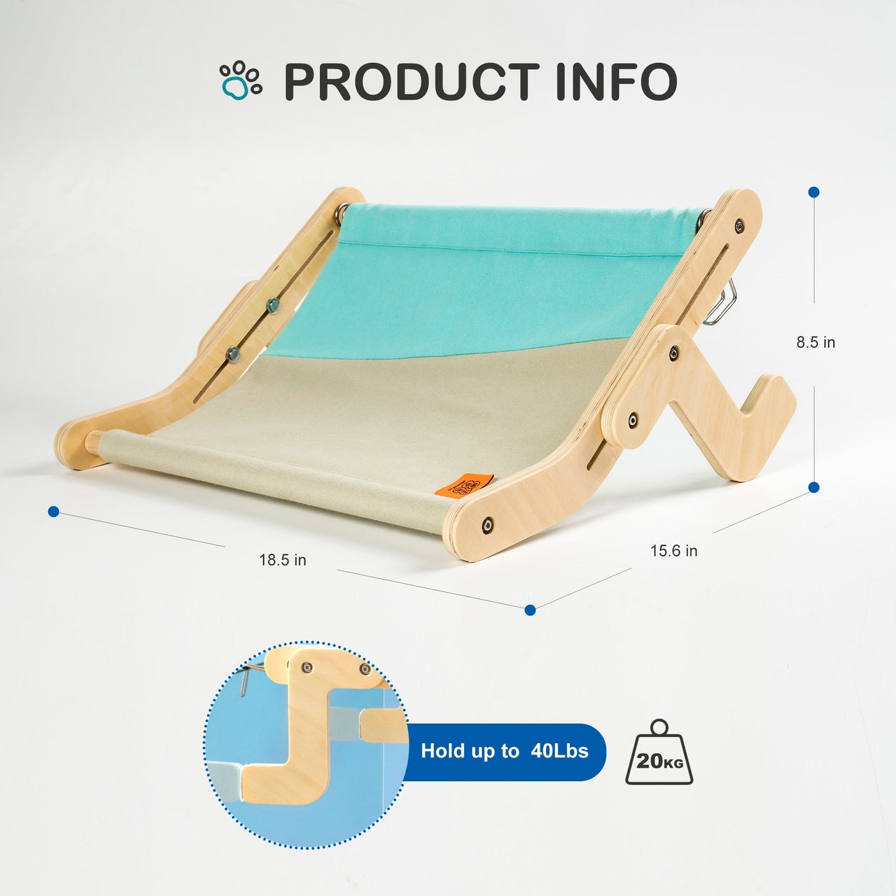 Cat Hanging Bed - LightsBetter