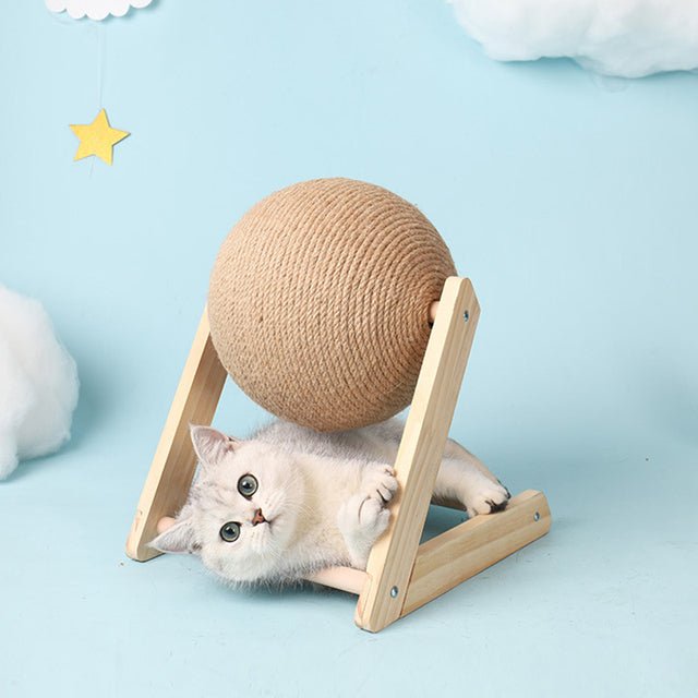 Cat Scratching Ball - LightsBetter