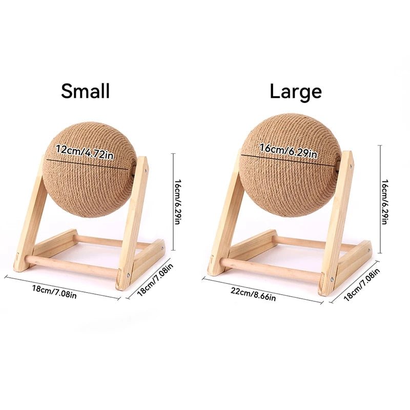 Cat Scratching Ball - LightsBetter