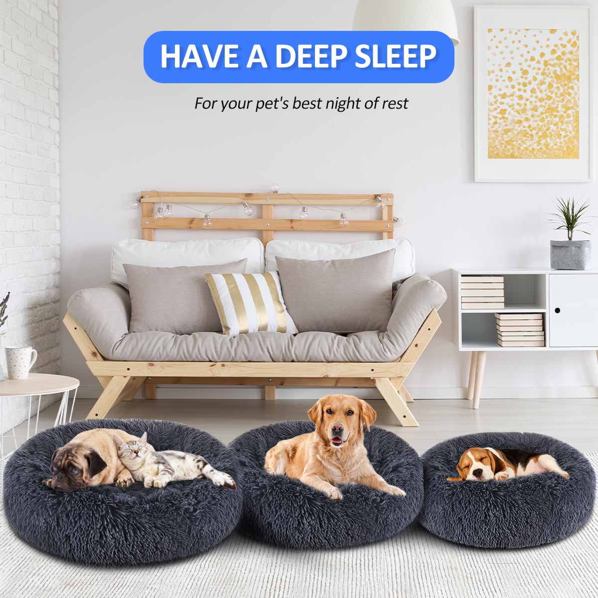 Deep Sleep Calming Bed - LightsBetter