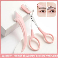 Thumbnail for Eyebrow Trimming Scissors - LightsBetter