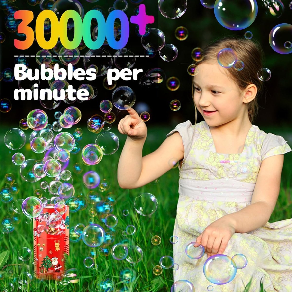 Fireworks Bubble Blower - LightsBetter