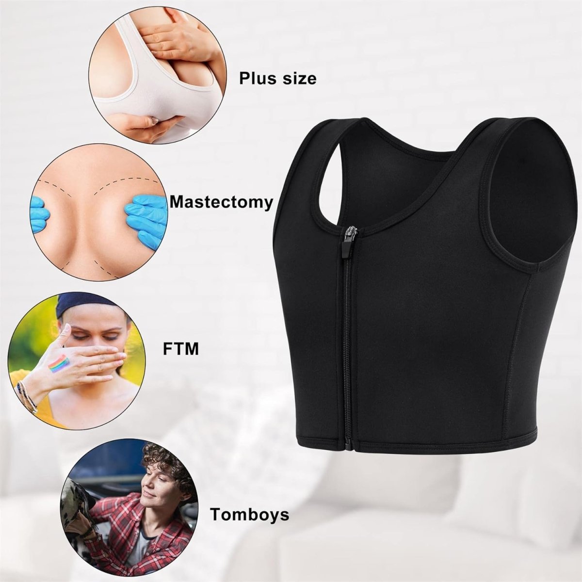Flat Chest Vest - LightsBetter