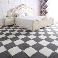 Thumbnail for Fluffy Puzzle Floor Mat - LightsBetter