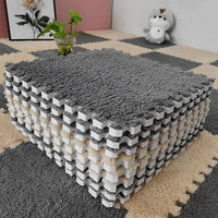 Thumbnail for Fluffy Puzzle Floor Mat - LightsBetter