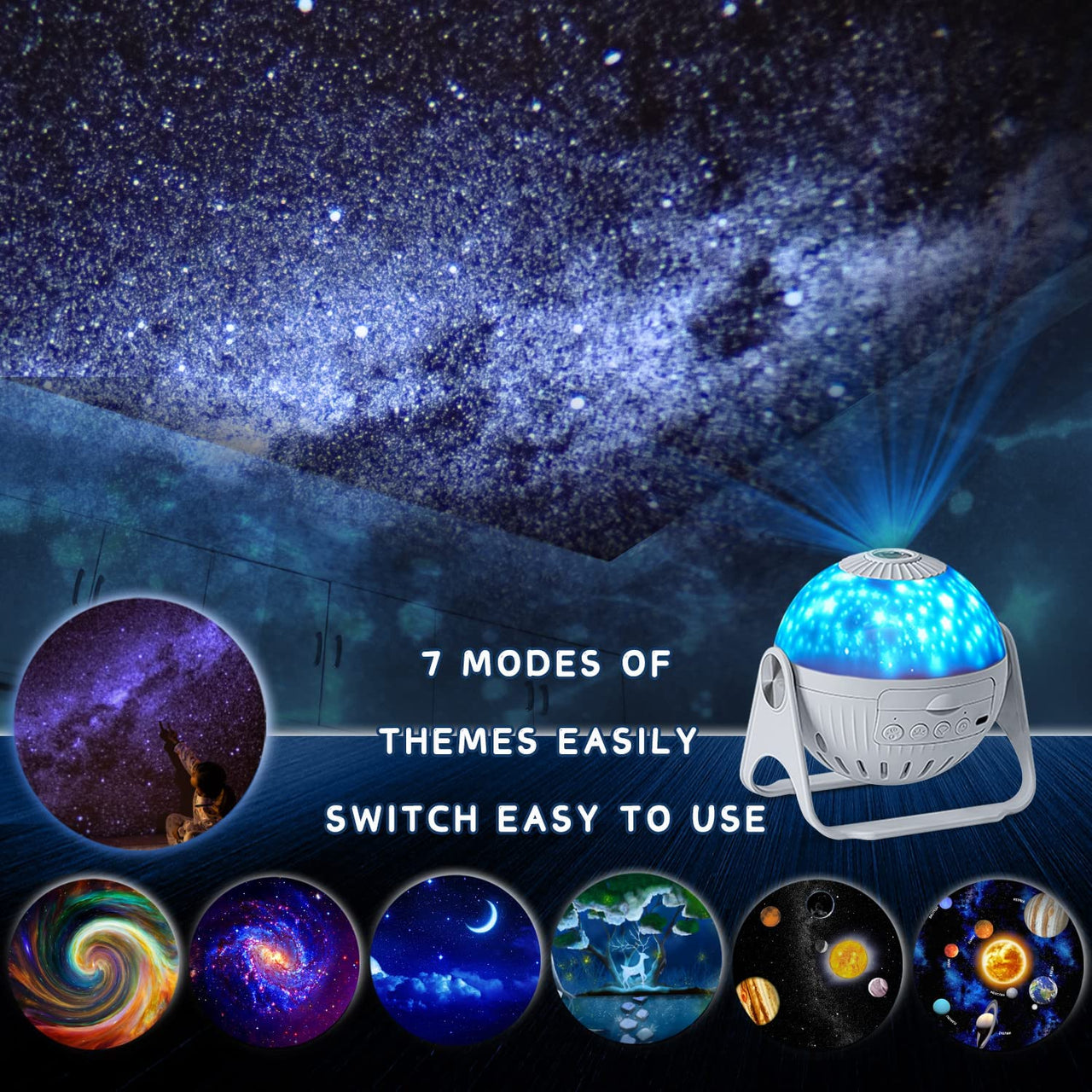 Galaxy Star Projector - LightsBetter