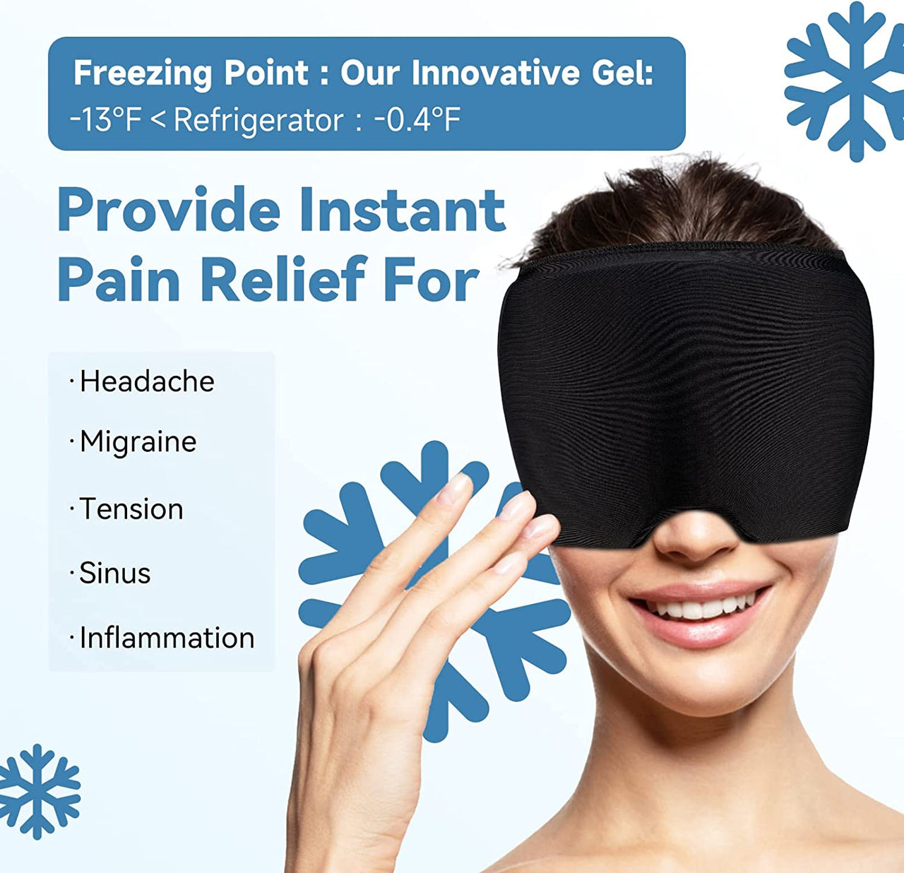 Gel Headache Relief Cap - LightsBetter