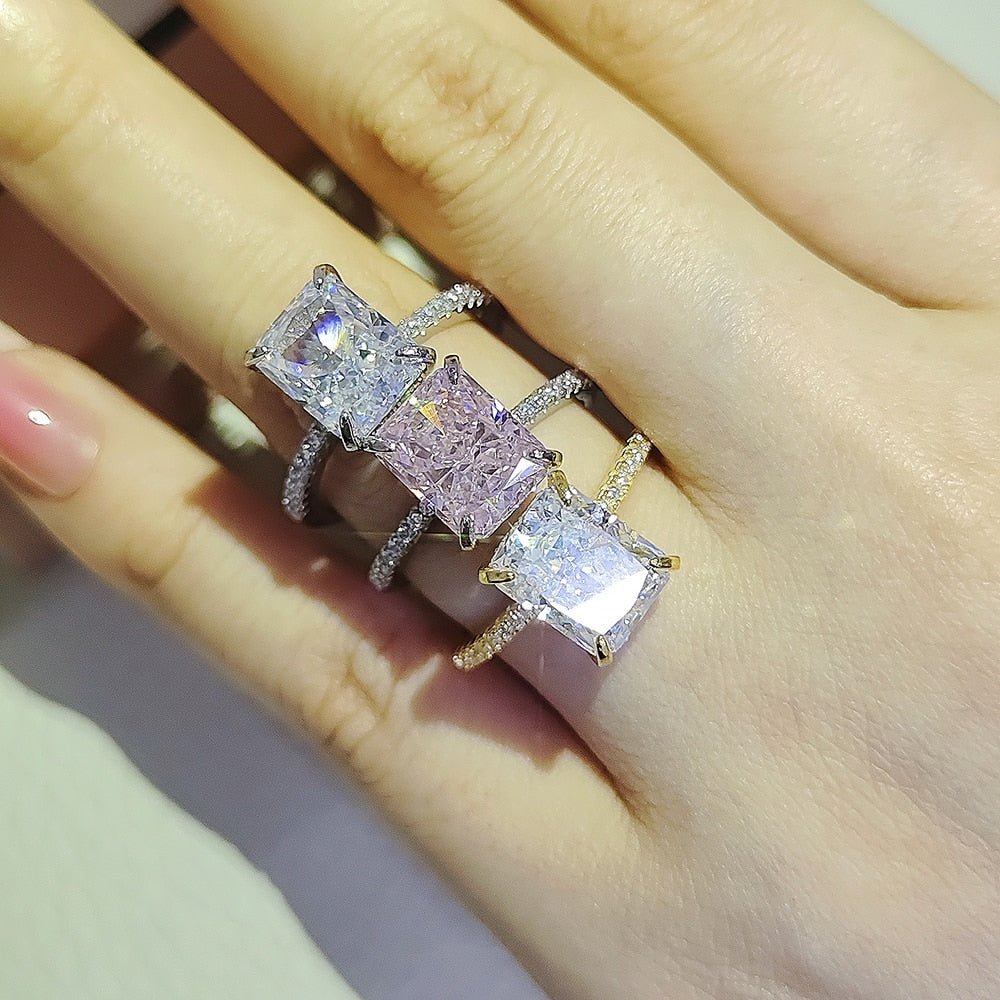 Ice Cut Diamond Ring - LightsBetter