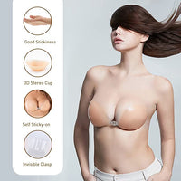 Thumbnail for Invisible Push Up Bra - LightsBetter