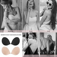 Thumbnail for Invisible Push Up Bra - LightsBetter