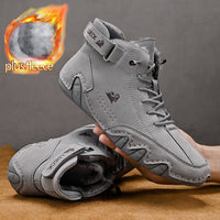 Thumbnail for Italian Suede Boots Handmade - LightsBetter