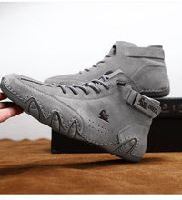 Thumbnail for Italian Suede Boots Handmade (Beck Shoes) - LightsBetter