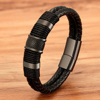 Thumbnail for Leather Charm Bracelet - LightsBetter