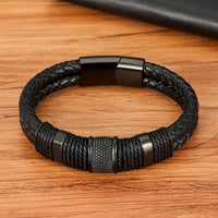 Thumbnail for Leather Charm Bracelet - LightsBetter