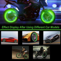 Thumbnail for Luminous Car Tire Valve Caps - LightsBetter