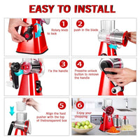 Thumbnail for Magic Rotary Vegetable Slicer - LightsBetter