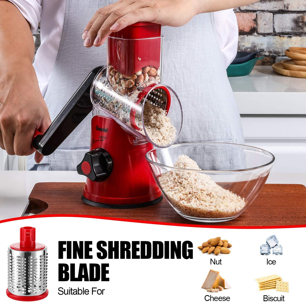 Magic Rotary Vegetable Slicer - LightsBetter