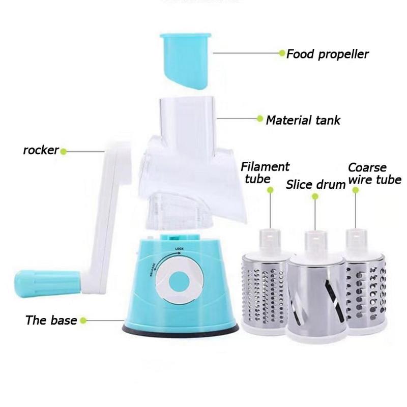 Magic Rotary Vegetable Slicer - LightsBetter