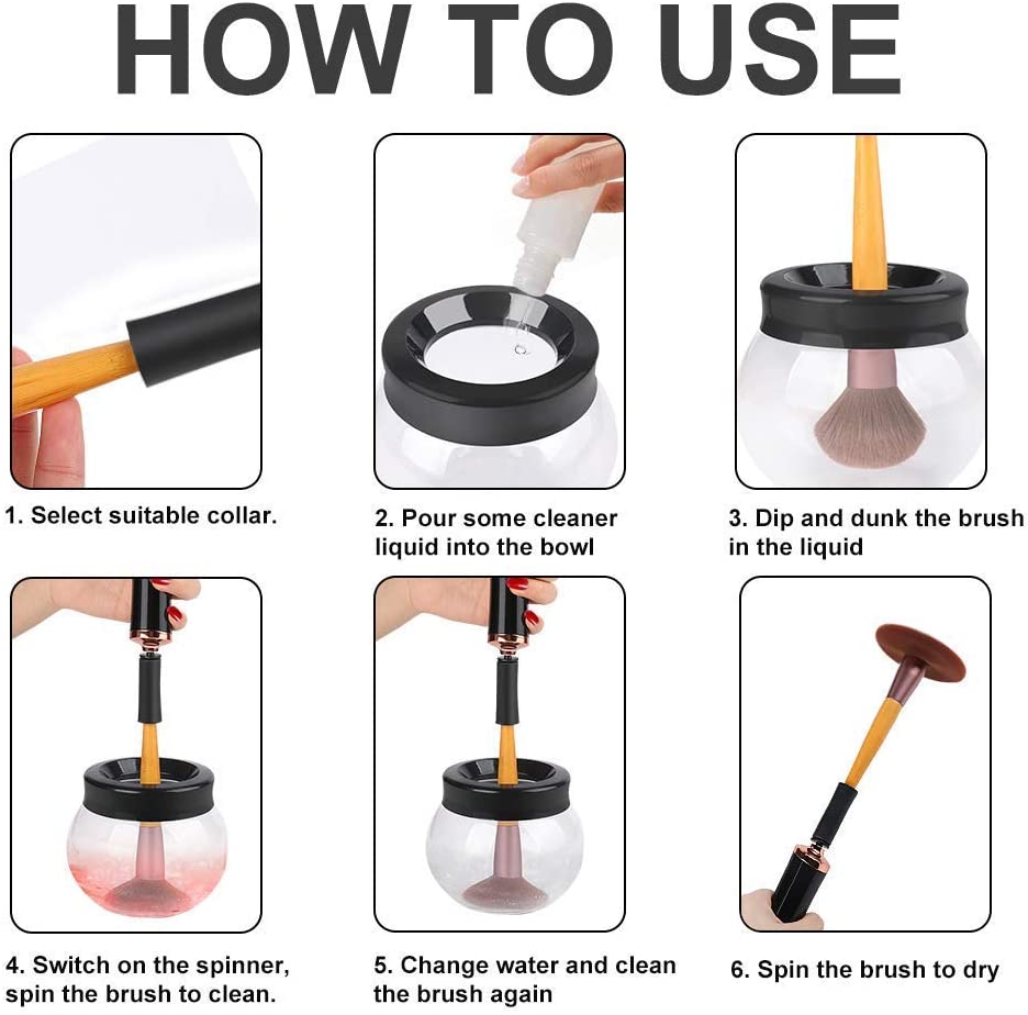 Makeup Brush Cleaner Dryer - LightsBetter