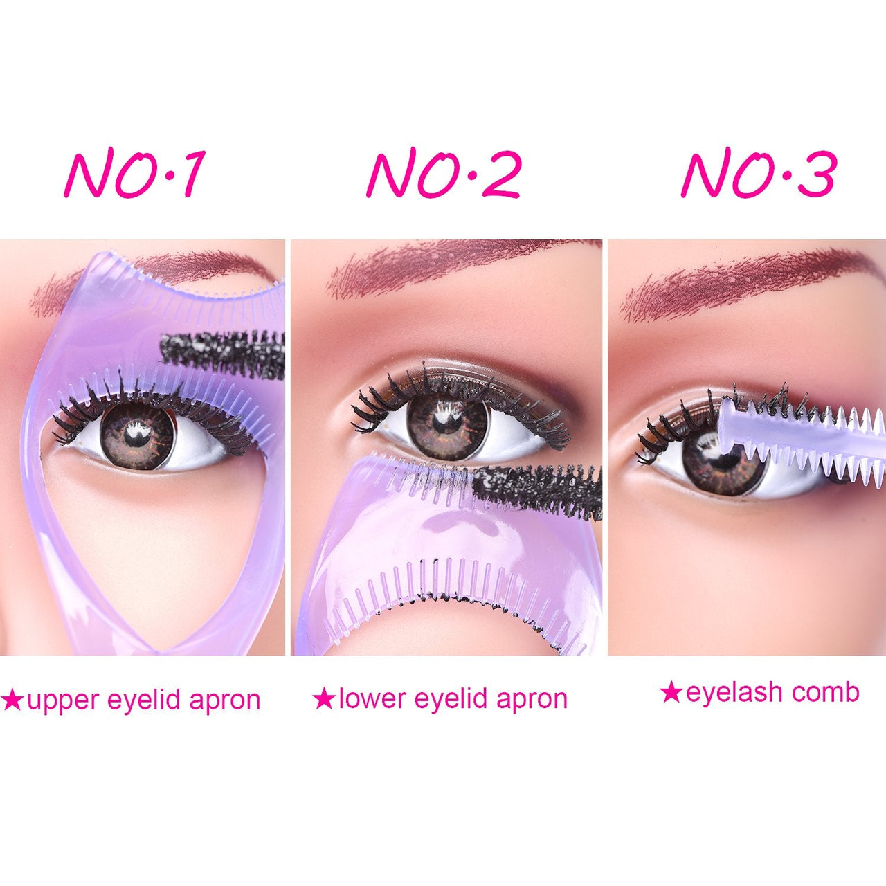 Mascara Shield Applicator/3Pcs - LightsBetter