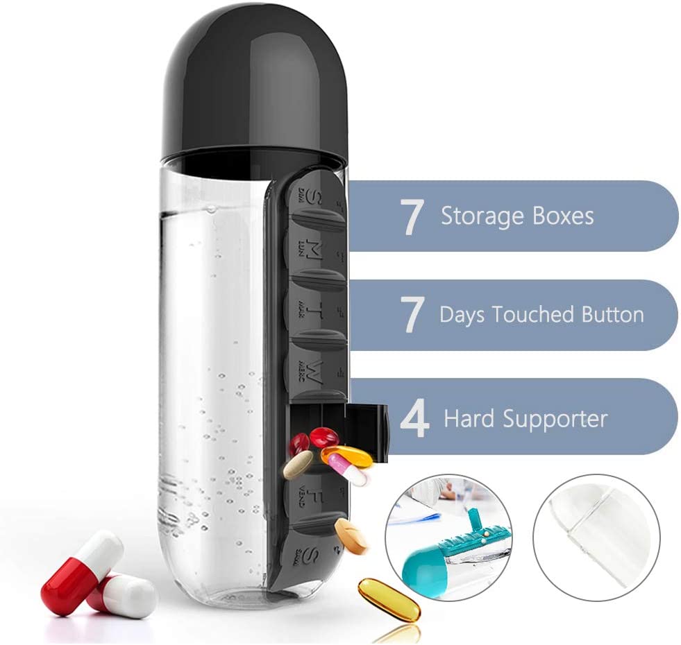 Medicine Box and Water Bottle - LightsBetter