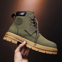 Thumbnail for Men Leather Waterproof Boot - LightsBetter