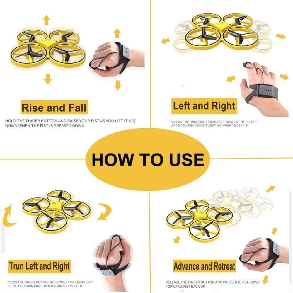 Mini Quadcopter Drone - LightsBetter