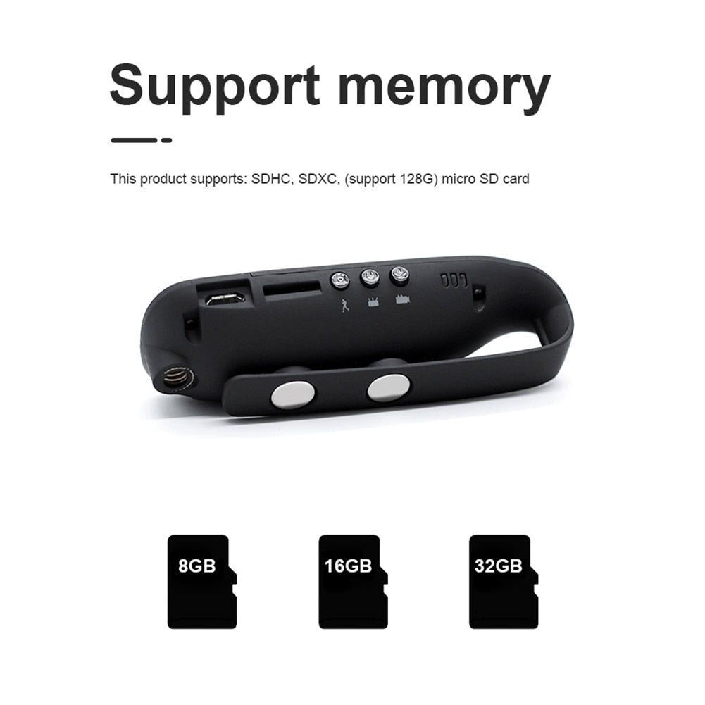 Mini Wifi Camera Clip Design Portable Full HD - LightsBetter