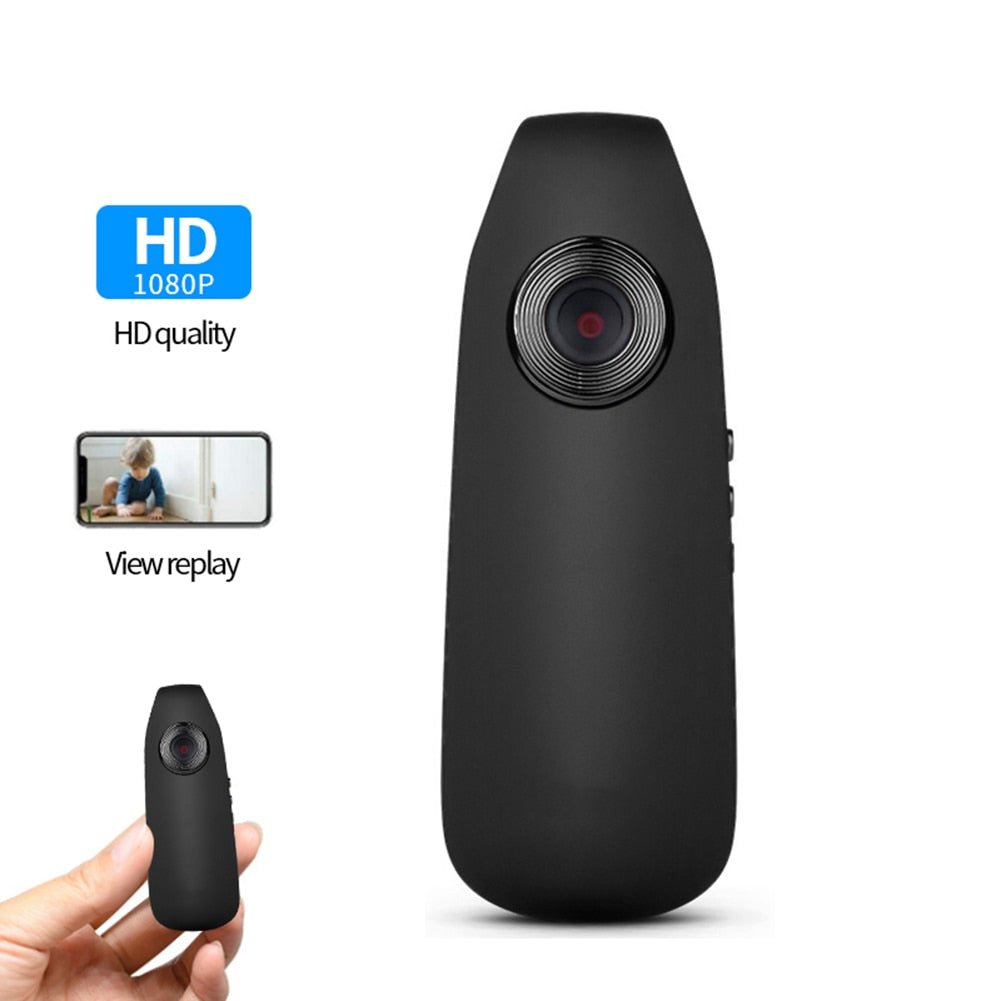 Mini Wifi Camera Clip Design Portable Full HD - LightsBetter