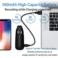 Thumbnail for Mini Wifi Camera Clip Design Portable Full HD - LightsBetter