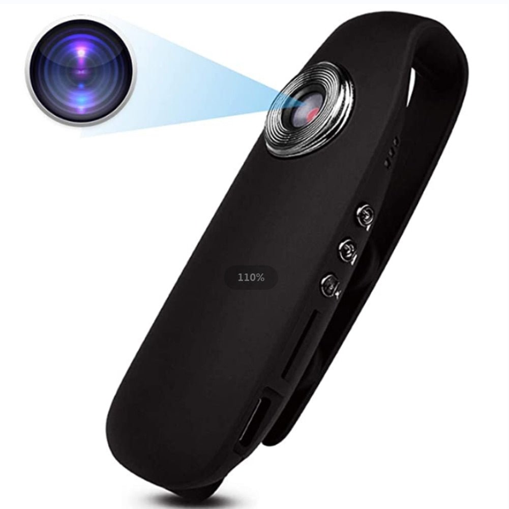 Mini Wifi Camera Clip Design Portable Full HD - LightsBetter