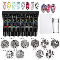Thumbnail for Nail Art Stamping Kit - LightsBetter
