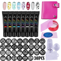 Thumbnail for Nail Art Stamping Kit - LightsBetter