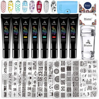 Thumbnail for Nail Art Stamping Kit - LightsBetter