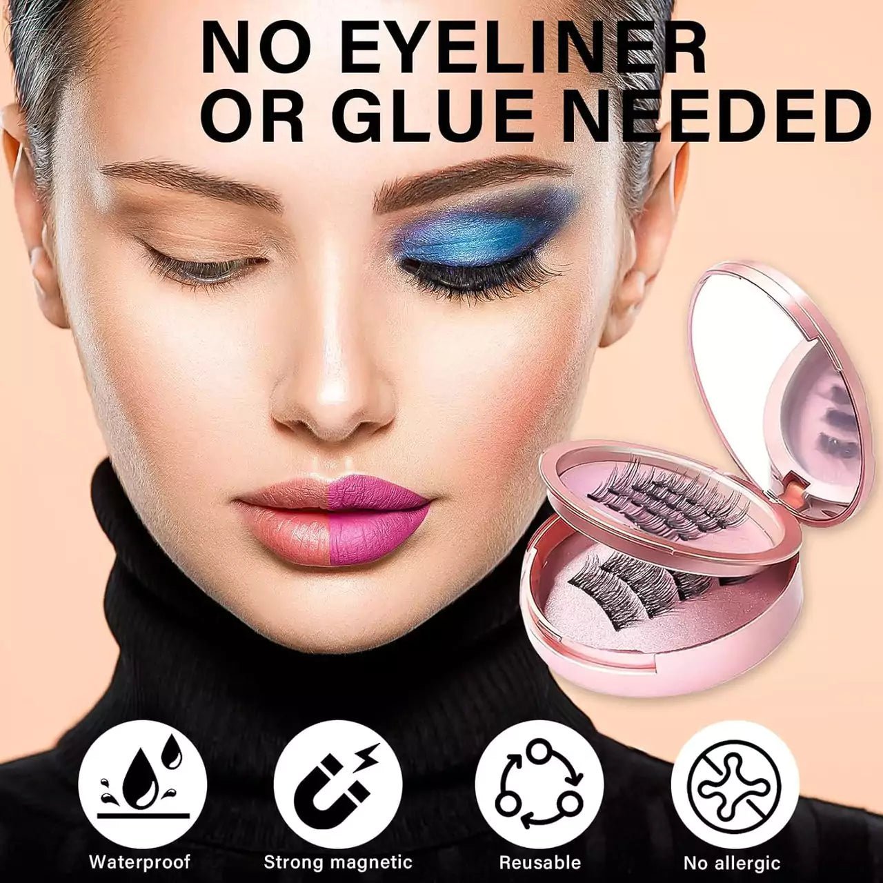 Natural Magnetic Eyelashes - LightsBetter