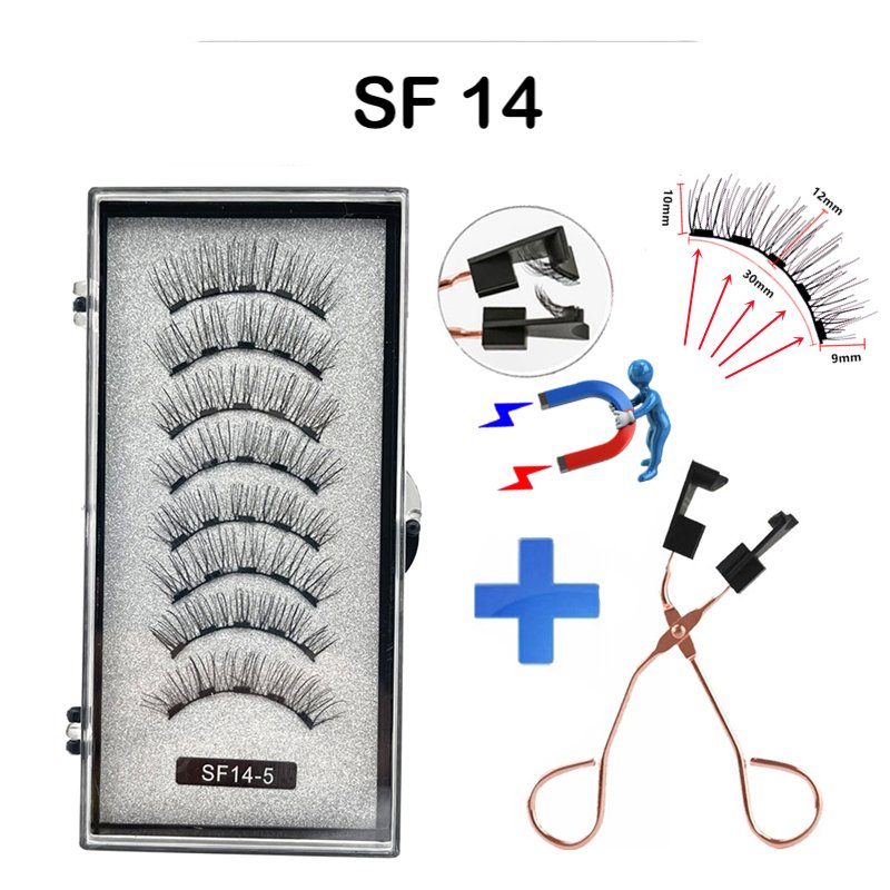 Natural Magnetic Eyelashes - LightsBetter