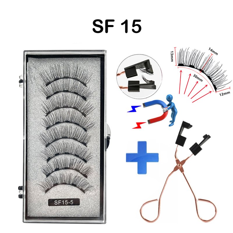 Natural Magnetic Eyelashes - LightsBetter