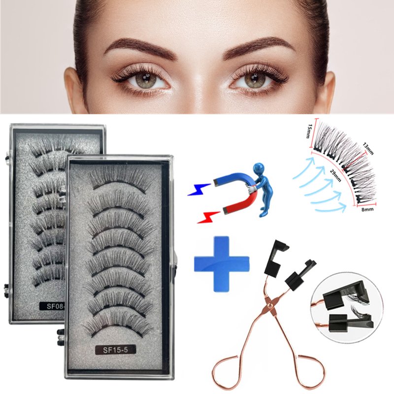 Natural Magnetic Eyelashes - LightsBetter