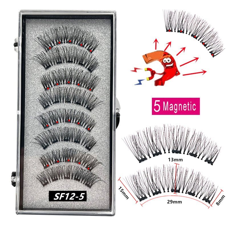 Natural Magnetic Eyelashes - LightsBetter