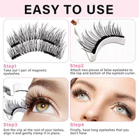 Thumbnail for Natural Magnetic Eyelashes - LightsBetter