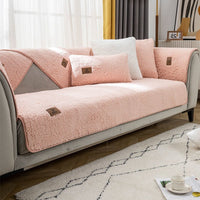 Thumbnail for Non-Slip Wool Velvet Sofa Cover - LightsBetter