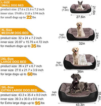 Thumbnail for Orthopaedic Pet Bed - LightsBetter